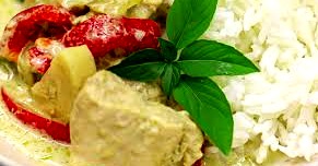 106 - curry vert thaï avec riz