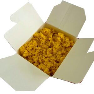 239 - portion / riz jaune assaisonné